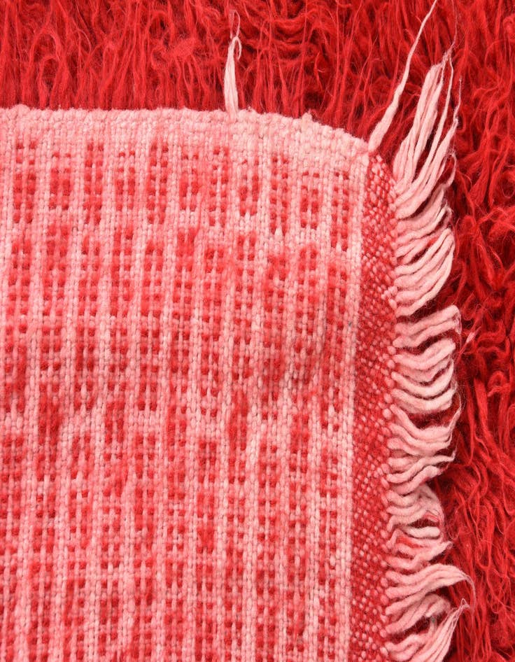 Detail image of 2' 6 x 4' 5  Hand Knotted Moroccan Wool Rug