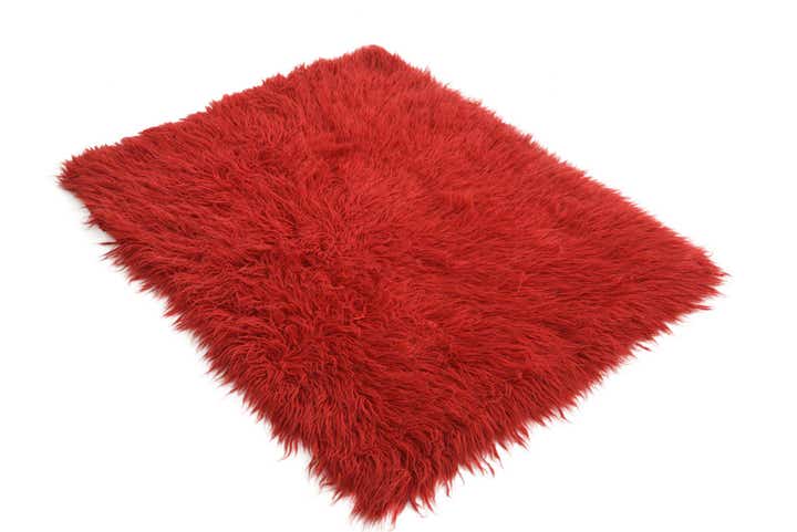 3' 5 x 4' 2 Hand Knotted Moroccan Wool Rug