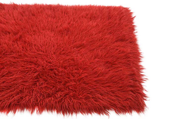 3' 5 x 4' 2 Hand Knotted Moroccan Wool Rug