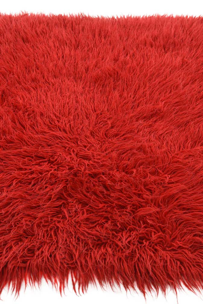 3' 5 x 4' 2 Hand Knotted Moroccan Wool Rug