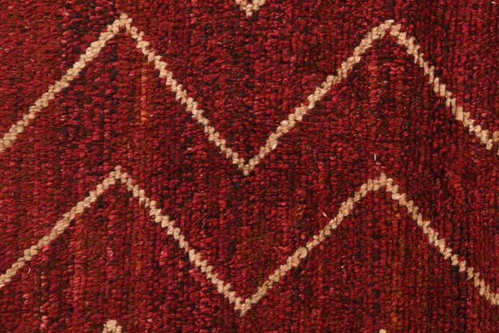 8' 1 x 10' 1 Hand Knotted Moroccan Wool Rug