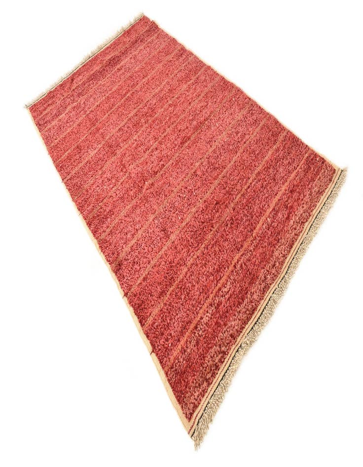 Detail image of 5' x 8' 1 Hand Knotted Moroccan Wool Rug