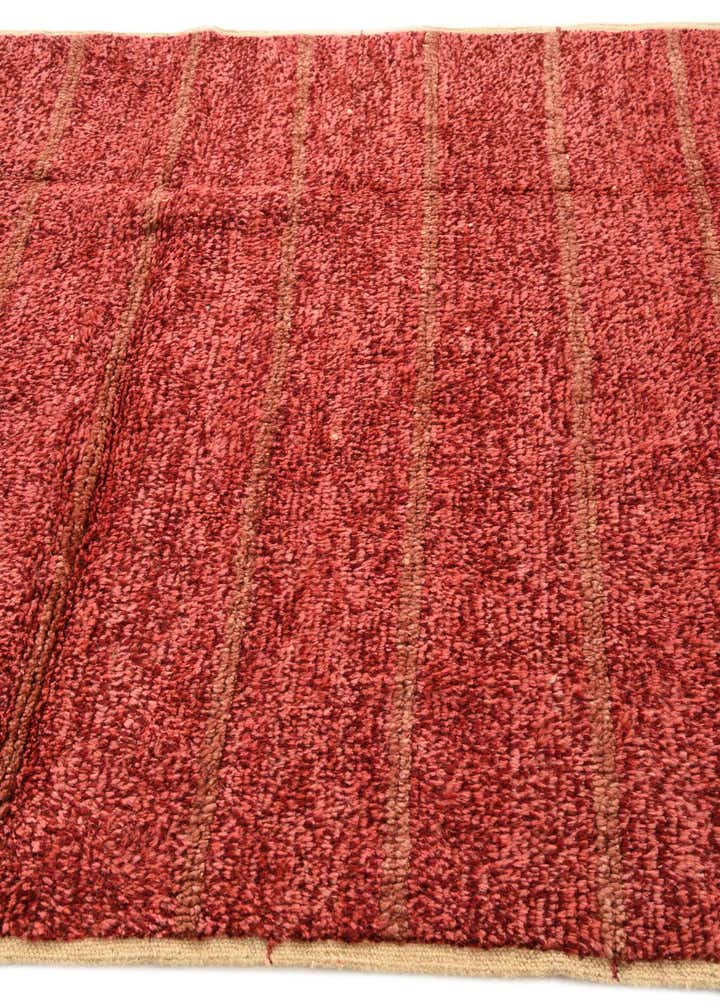 5' x 8' 1 Hand Knotted Moroccan Wool Rug