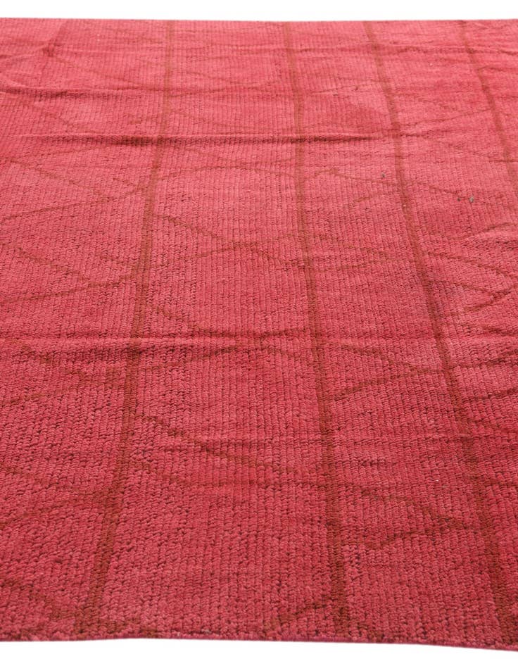 Detail image of 7' 8 x 10' 3  Hand Knotted Moroccan Wool Rug