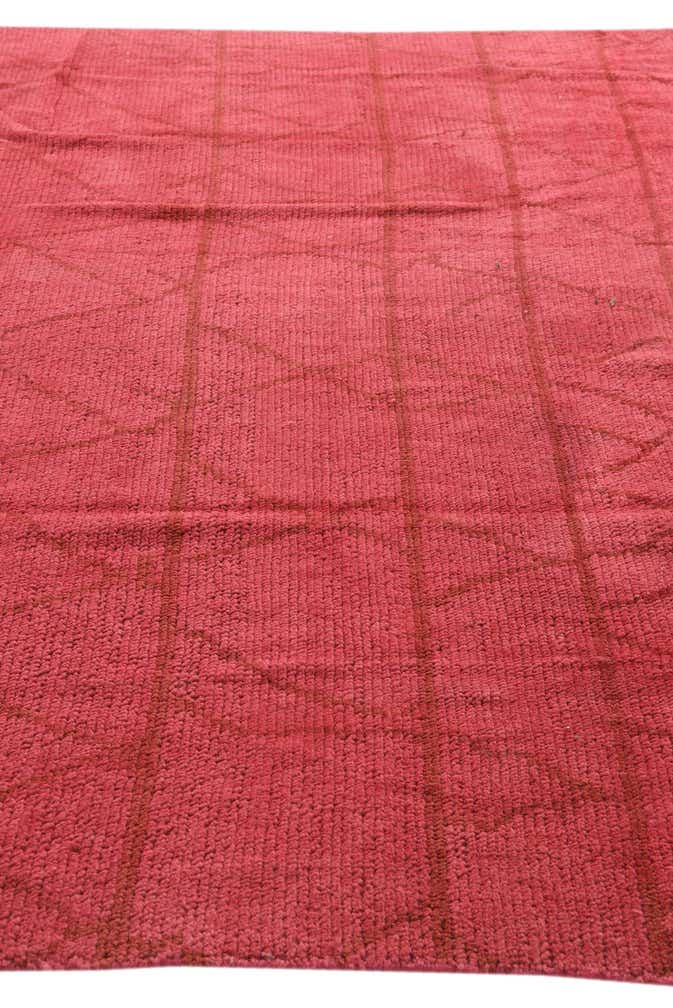 7' 8 x 10' 3 Hand Knotted Moroccan Wool Rug