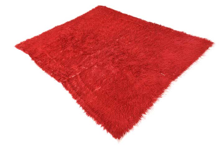 6' x 7' 5 Hand Knotted Moroccan Wool Rug