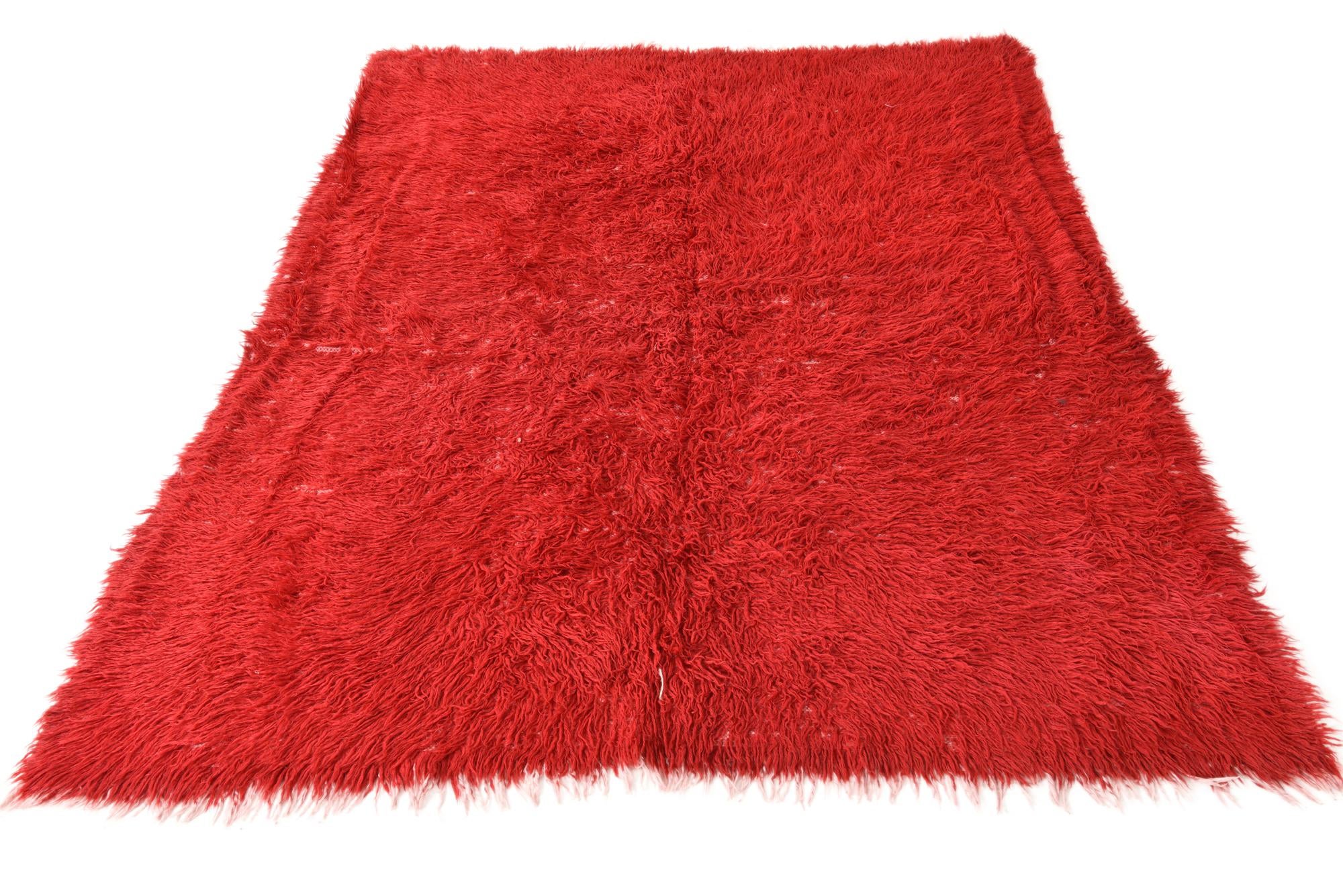 6' x 7' 5 Hand Knotted Moroccan Wool Rug