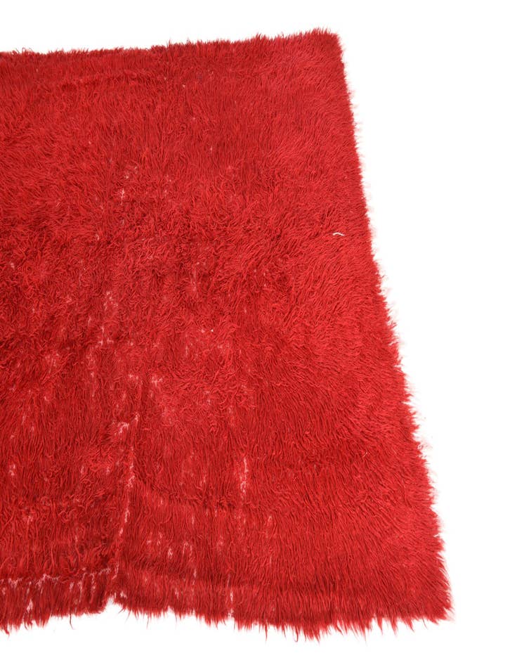 Detail image of 6' x 7' 5  Hand Knotted Moroccan Wool Rug