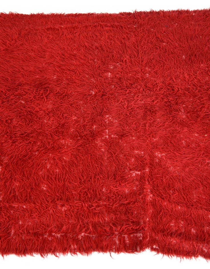 Detail image of 6' x 7' 5  Hand Knotted Moroccan Wool Rug