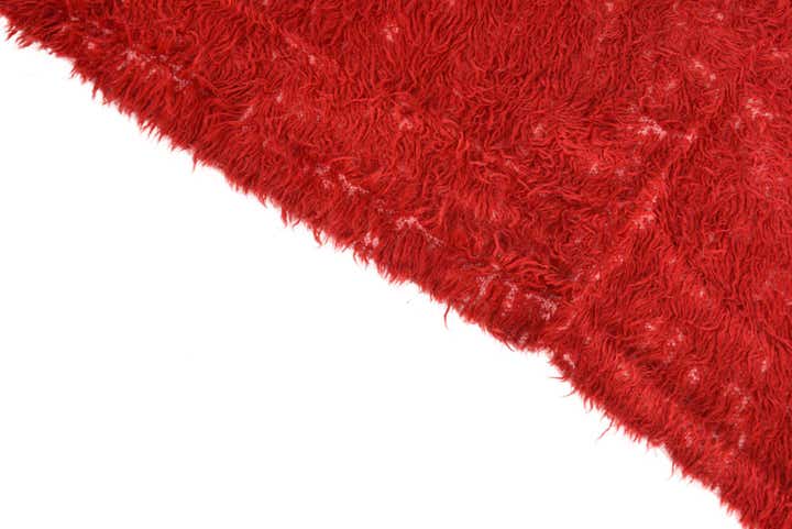 6' x 7' 5 Hand Knotted Moroccan Wool Rug