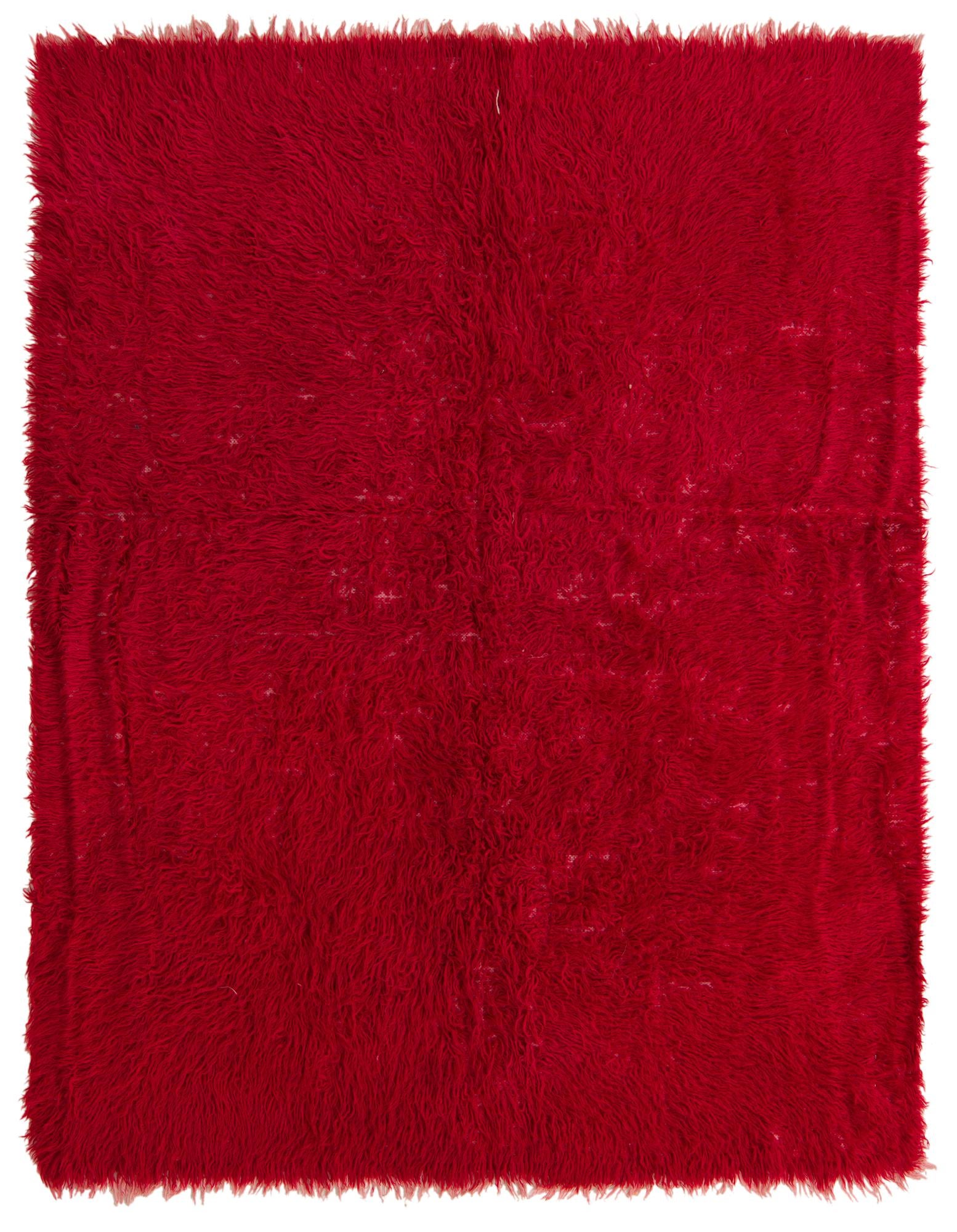 6' x 7' 5 Hand Knotted Moroccan Wool Rug