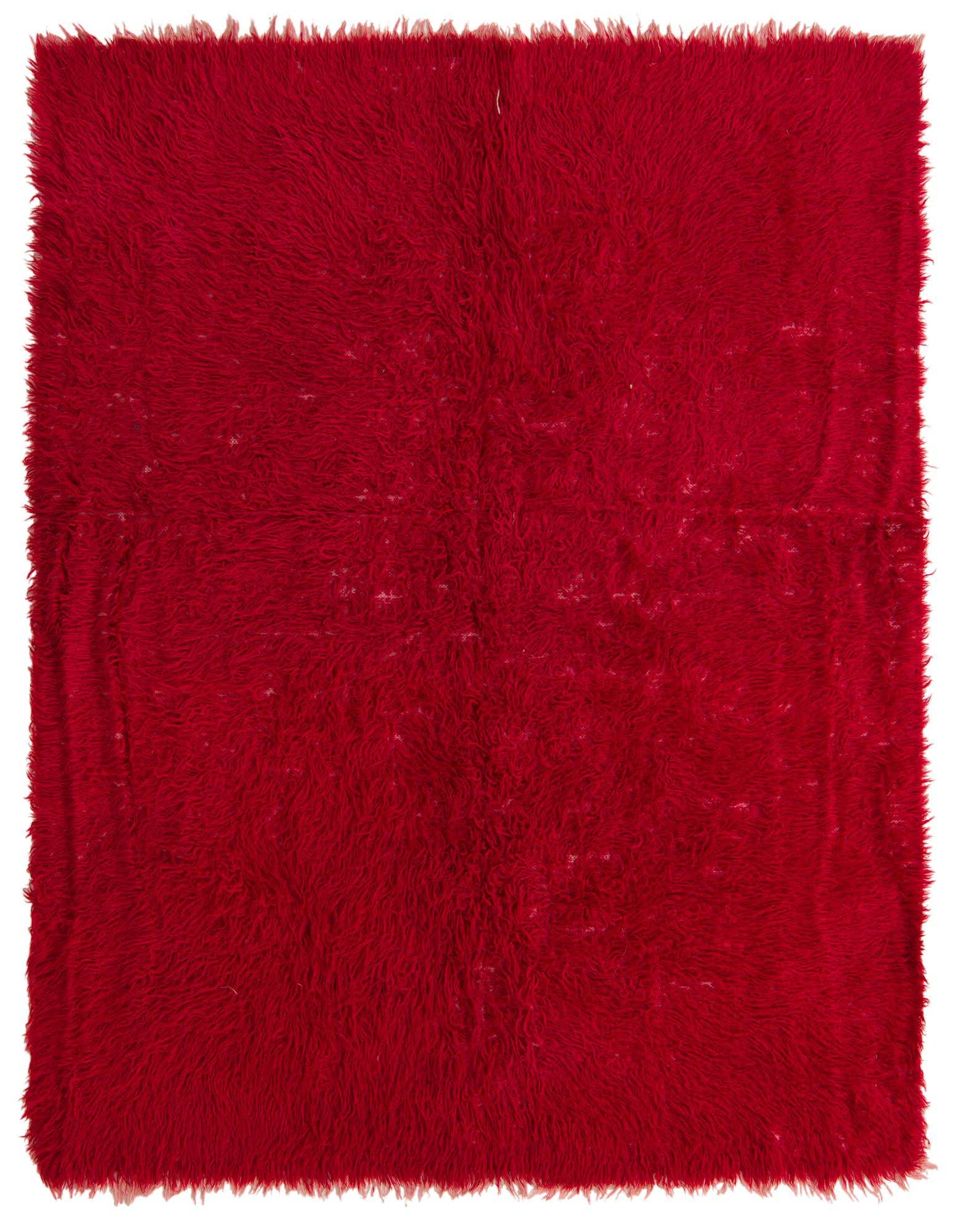 6' x 7' 5 Hand Knotted Moroccan Wool Rug