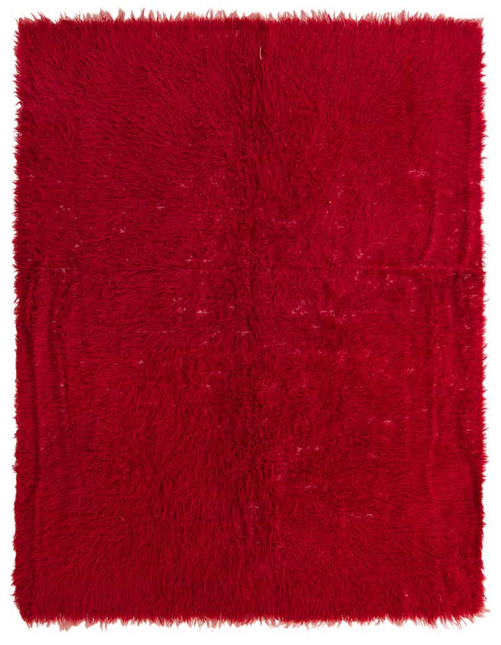 6' x 7' 5 Hand Knotted Moroccan Wool Rug