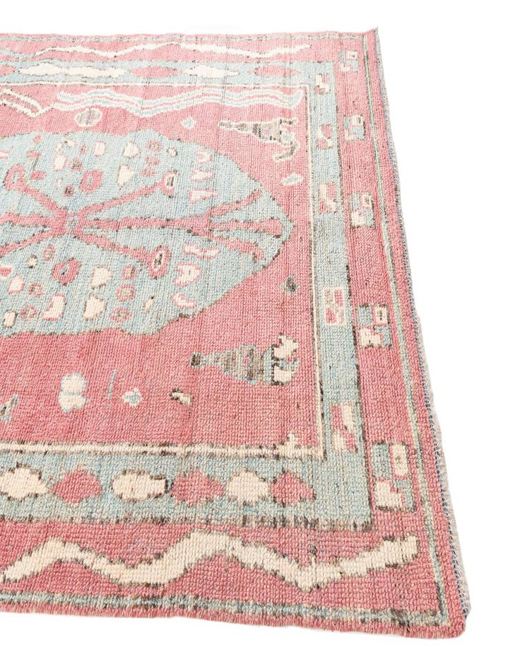 Detail image of 5' 9 x 9' 2  Hand Knotted Moroccan Wool Rug