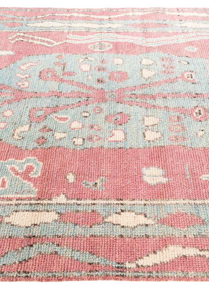 5' 9 x 9' 2 Hand Knotted Moroccan Wool Rug
