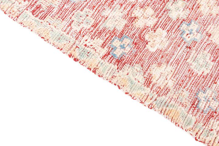 6' 7 x 9' Hand Knotted Moroccan Wool Rug