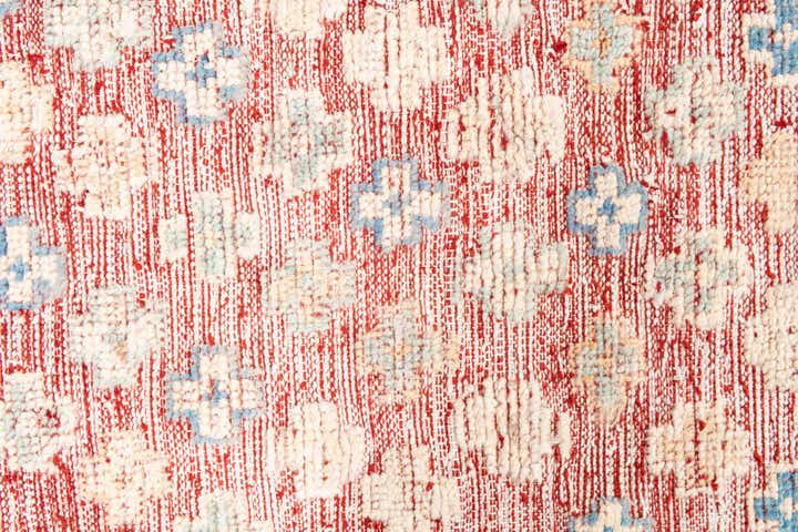 6' 7 x 9' Hand Knotted Moroccan Wool Rug