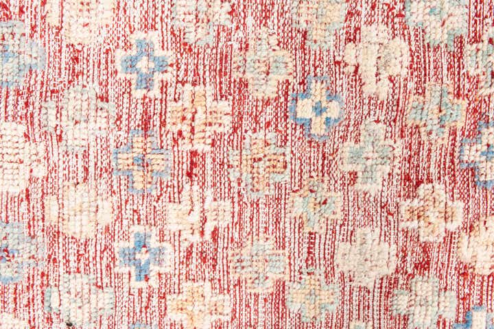 6' 7 x 9' Hand Knotted Moroccan Wool Rug