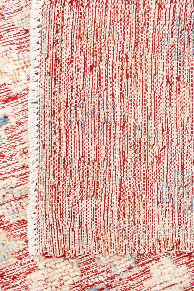 6' 7 x 9' Hand Knotted Moroccan Wool Rug