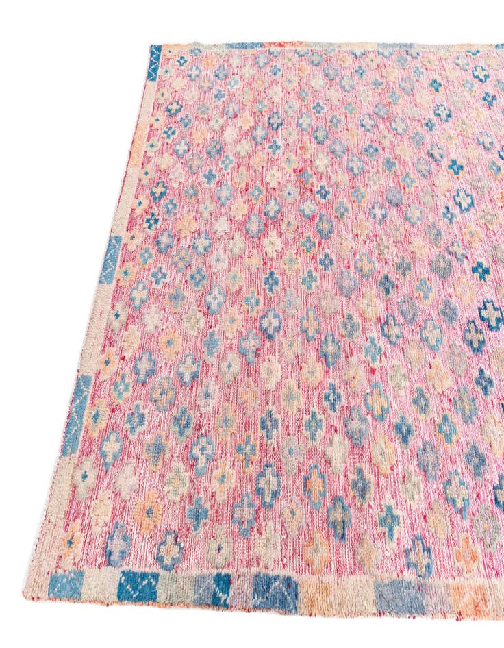 Detail image of 5' 6 x 8' 4  Hand Knotted Moroccan Wool Rug