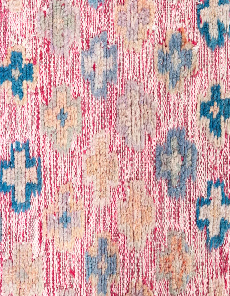 Detail image of 5' 6 x 8' 4  Hand Knotted Moroccan Wool Rug