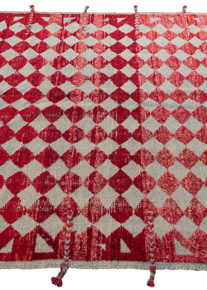 5' 2 x 7' 1 Hand Knotted Moroccan Wool Rug