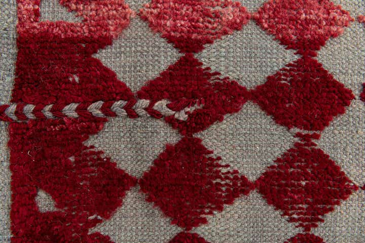 5' 2 x 7' 1 Hand Knotted Moroccan Wool Rug