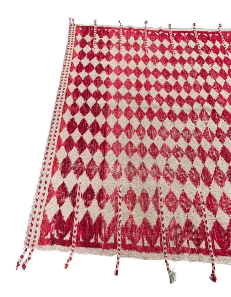 Detail image of 5' x 7' 4 Hand Knotted Moroccan Wool Rug