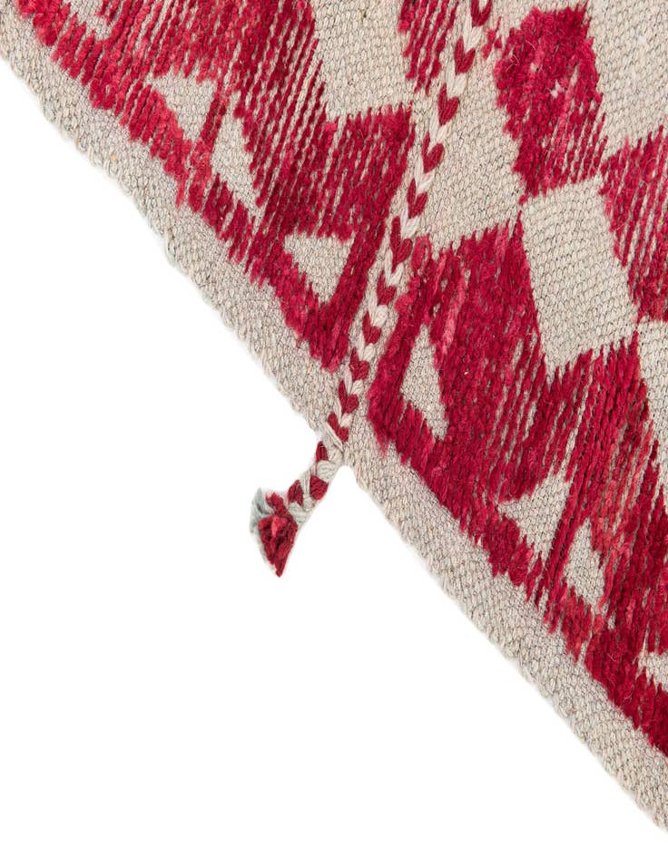 Detail image of 5' x 7' 4 Hand Knotted Moroccan Wool Rug