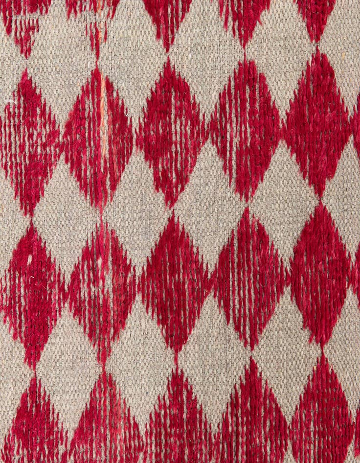 Detail image of 5' x 7' 4 Hand Knotted Moroccan Wool Rug