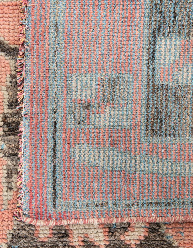 Detail image of 5' 4 x 8' 2  Hand Knotted Moroccan Wool Rug