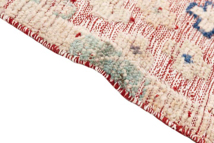 9' x 12' 8 Hand Knotted Moroccan Wool Rug