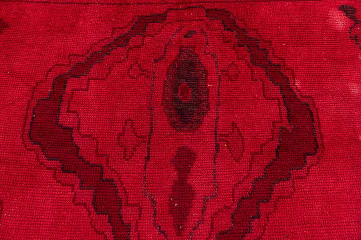 9' 1 x 12' 5 Hand Knotted Moroccan Wool Rug