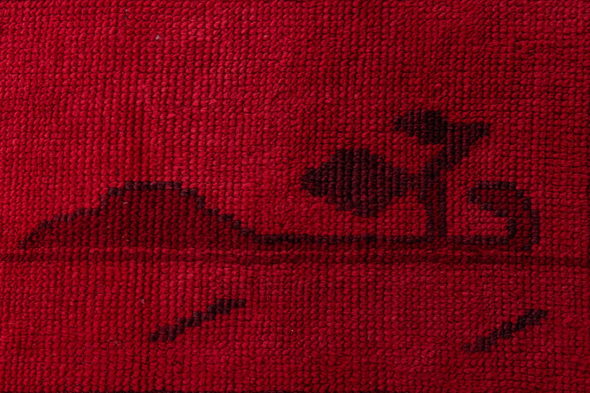 9' 1 x 12' 5 Hand Knotted Moroccan Wool Rug