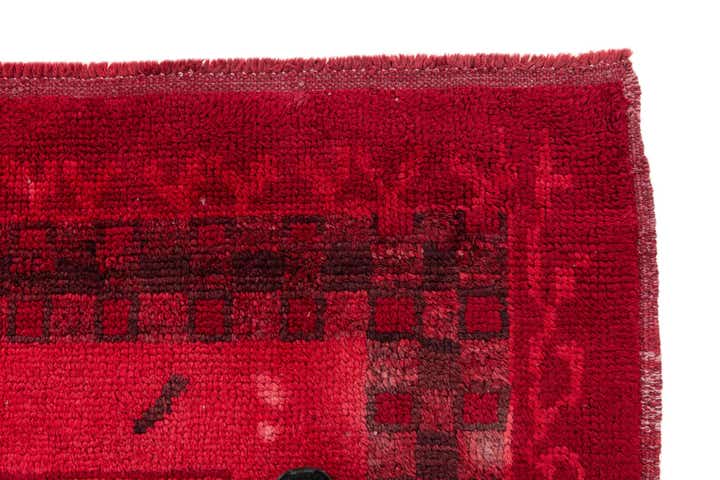 9' 1 x 12' 5 Hand Knotted Moroccan Wool Rug