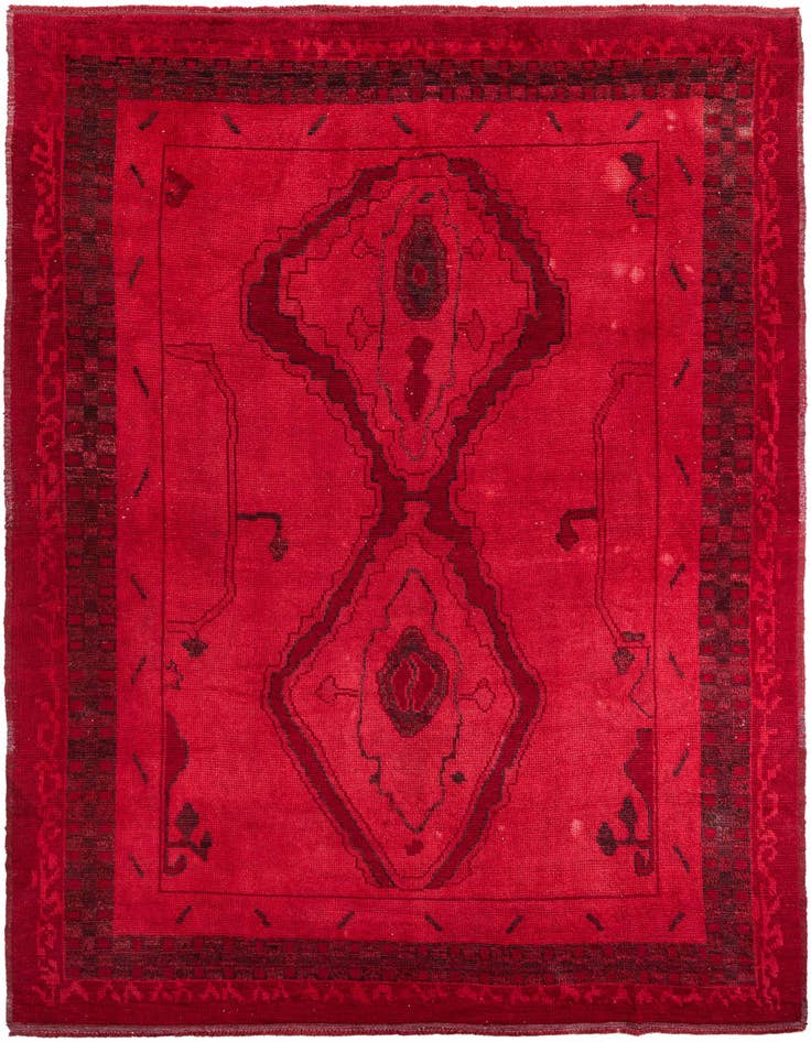 Detail image of 9' 1 x 12' 5 Hand Knotted Moroccan Wool Rug