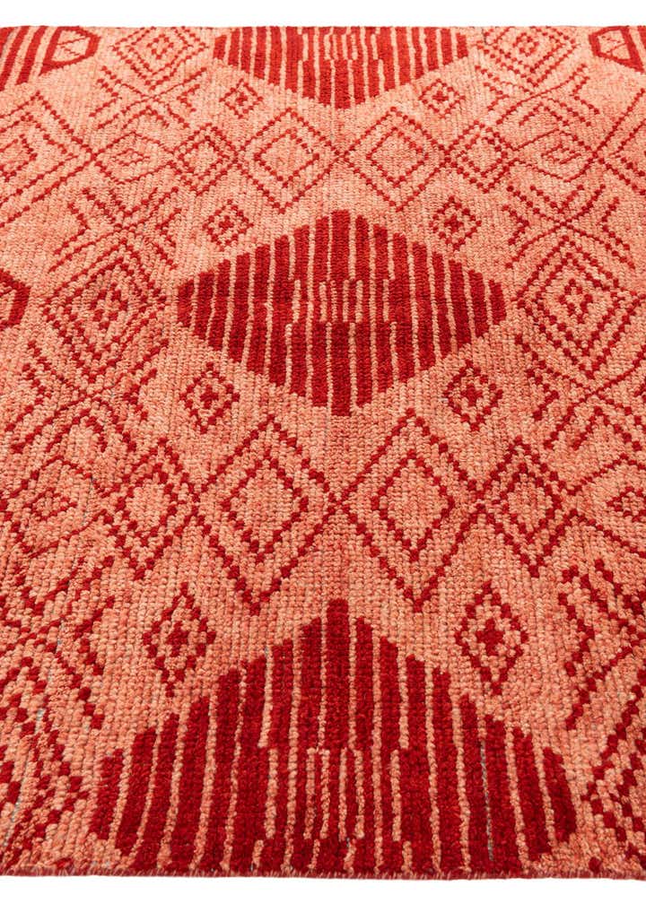 5' 10 x 8' 10 Hand Knotted Moroccan Wool Rug