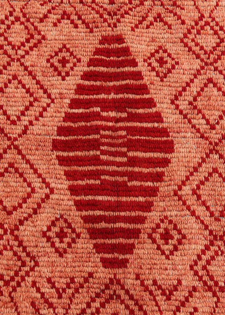 5' 10 x 8' 10 Hand Knotted Moroccan Wool Rug