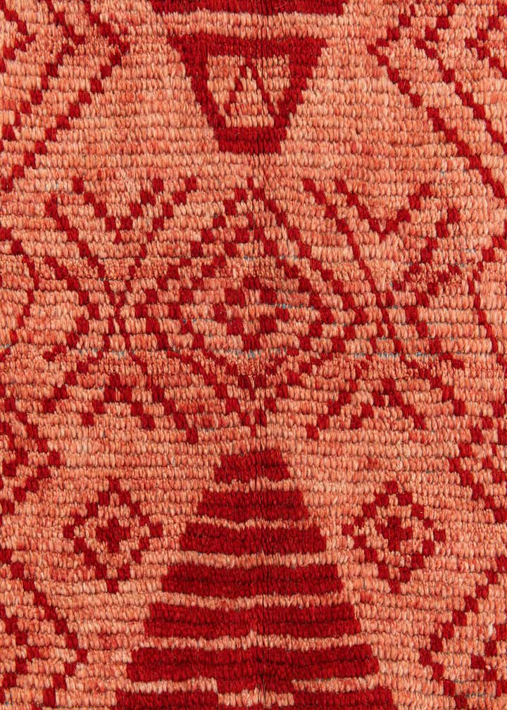 5' 10 x 8' 10 Hand Knotted Moroccan Wool Rug