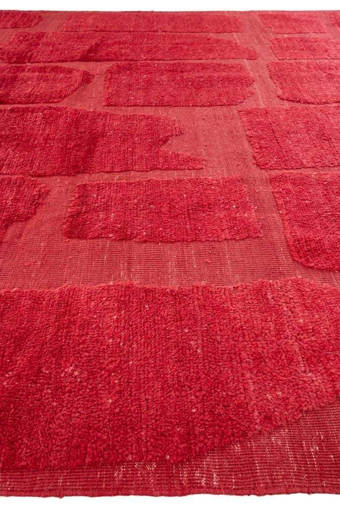 8' 1 x 10' 6 Hand Knotted Moroccan Wool Rug