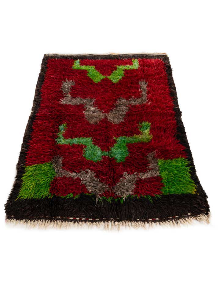 2' 10 x 4' 1 Hand Knotted Moroccan Wool Rug
