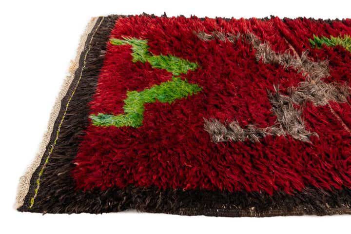 2' 10 x 4' 1 Hand Knotted Moroccan Wool Rug