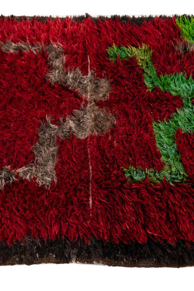 2' 10 x 4' 1 Hand Knotted Moroccan Wool Rug
