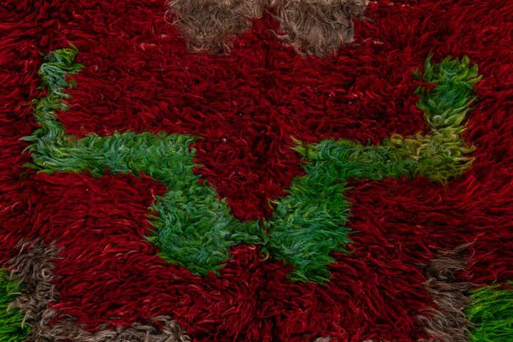 2' 10 x 4' 1 Hand Knotted Moroccan Wool Rug