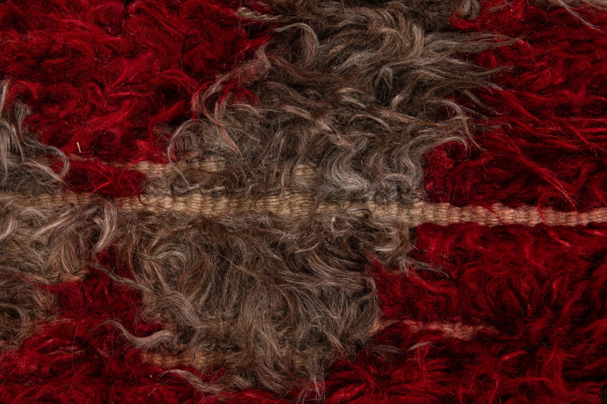 2' 10 x 4' 1 Hand Knotted Moroccan Wool Rug