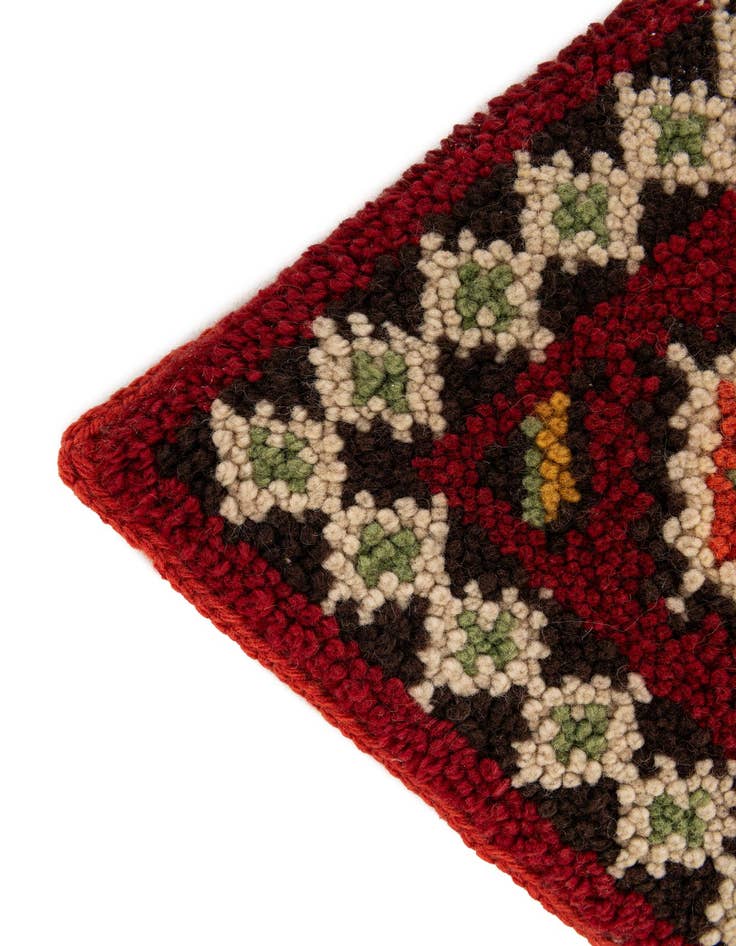 Detail image of 2' 2 x 3' 1  Hand Knotted Moroccan Wool Rug