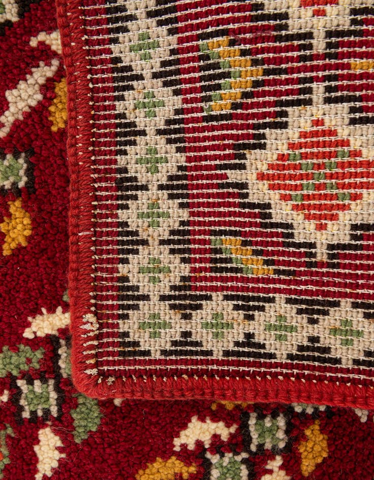 Detail image of 2' 2 x 3' 1  Hand Knotted Moroccan Wool Rug