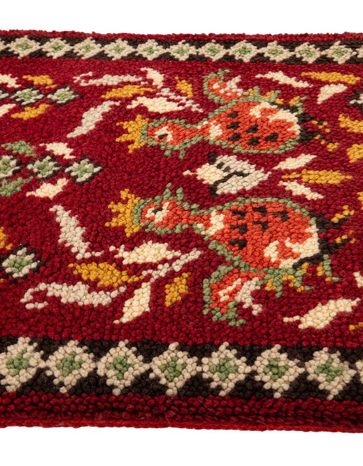 Detail image of 2' 2 x 3' 1  Hand Knotted Moroccan Wool Rug