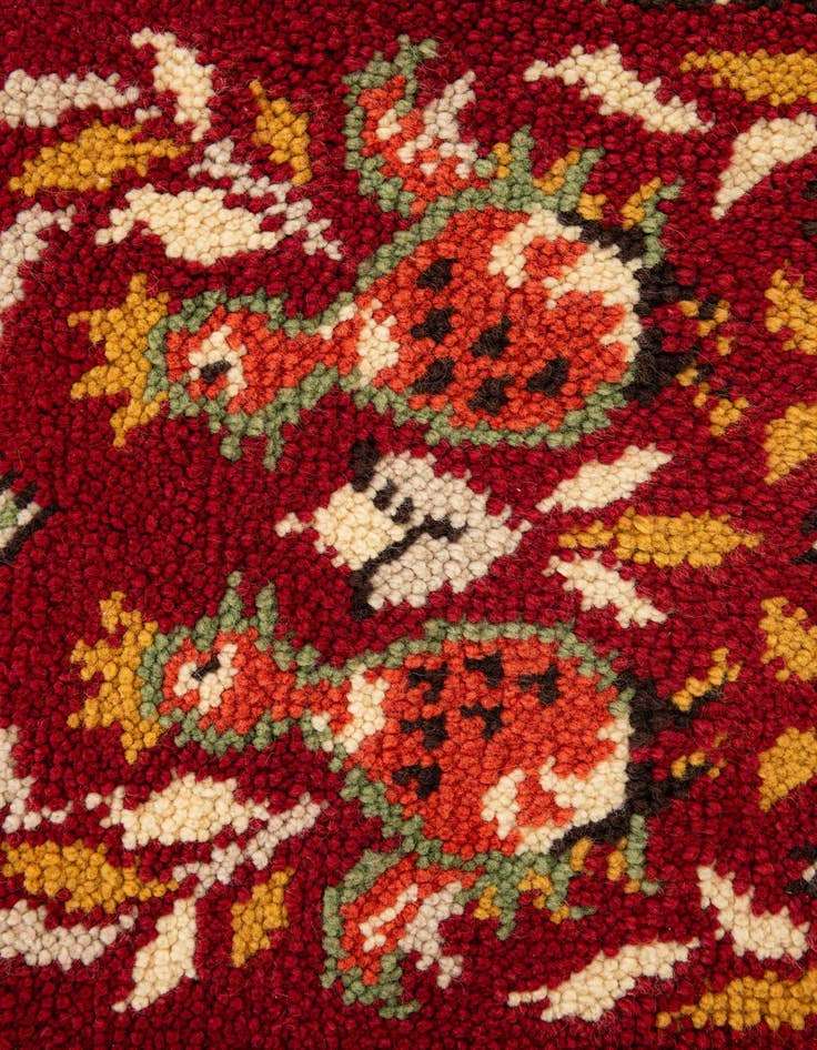 Detail image of 2' 2 x 3' 1  Hand Knotted Moroccan Wool Rug