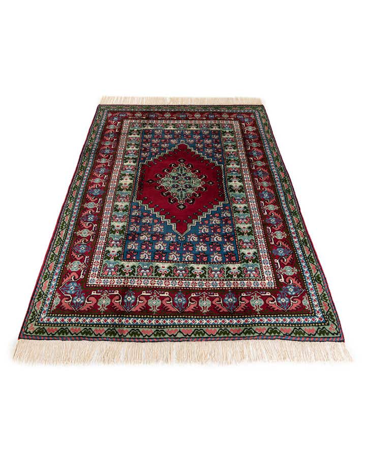 7' 4 x 10' 8 Hand Knotted Moroccan Wool Rug